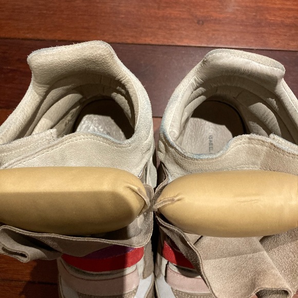 ISABEL MARANT SNEAKERS TRAINERS WILLOW BECKETT WEDGE 38 FR 6.5 7 US **SOLD** - Picture 6 of 6
